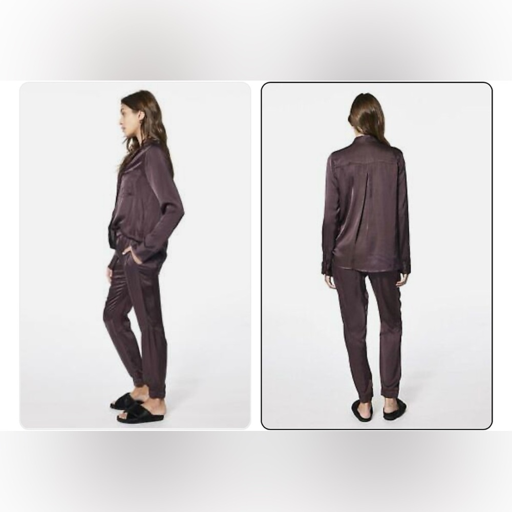 NWT Young Fabulous & Broke co-ord set! Chocolate brown Top and Jogger! Sz Small - Picture 15 of 15
